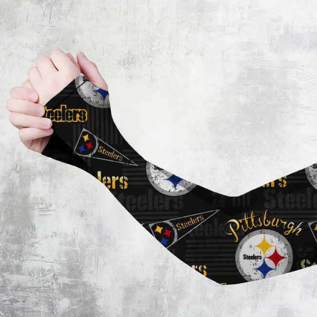 PITTSBURGH STEELERS Cooling Arm Sleeves for Men & Women UV Protective Tattoo Cover Up