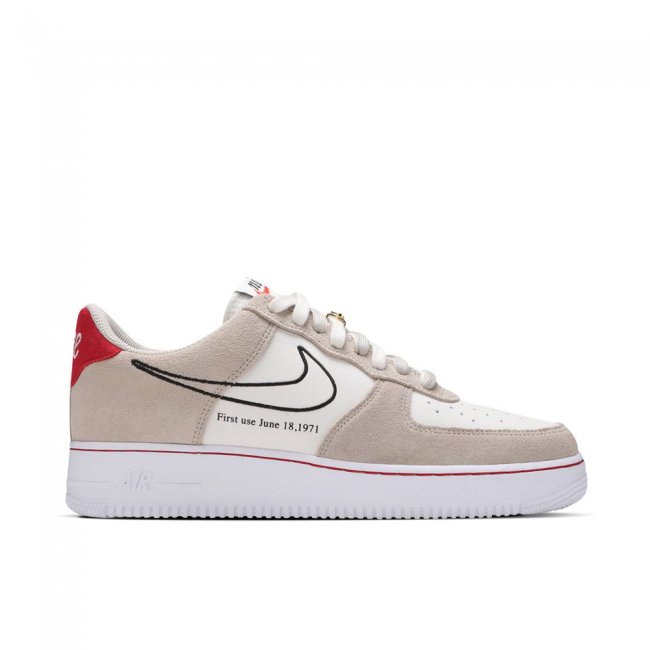 Nike Air Force 1 07 First Use Light Sail Red DB3597-100