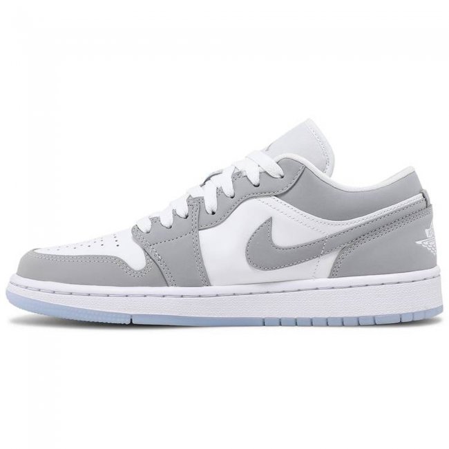 Air Jordan 1 Low White Wolf Grey dc0774-105