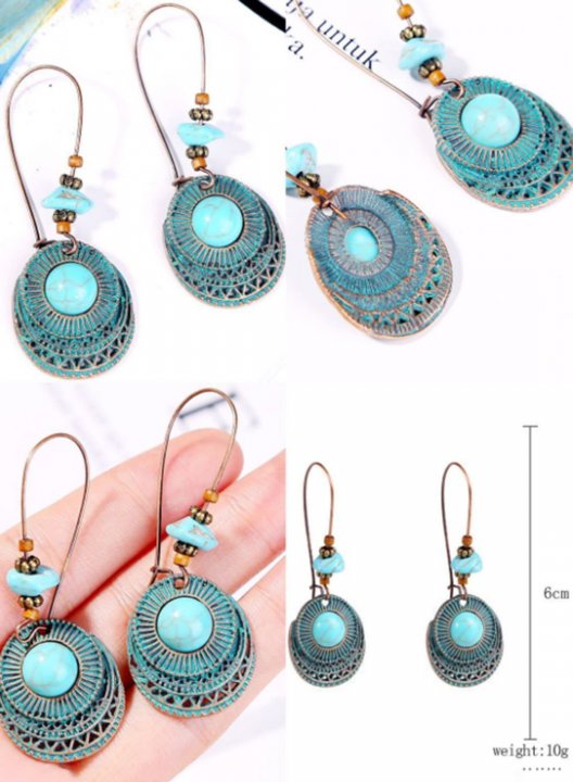 Women's Earrings Solid Daily Basic Earrings