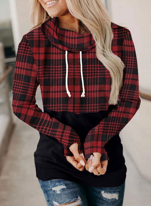 Hot-Selling Fashion Plaid Sweatshirt