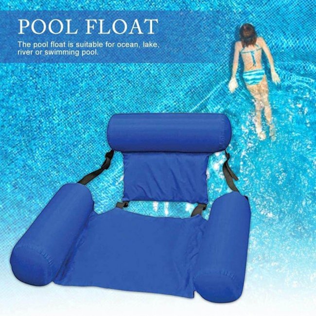 Water Floaties For Adults, Inflatable Swimming Pool Float Lounge