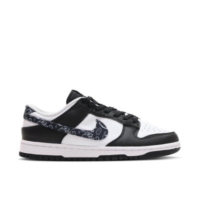 Nike Dunk Low Black White Paisley DH4401-100