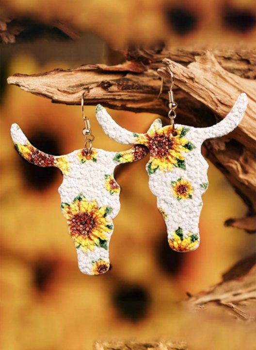 Women's Earrings Floral Animal Earrings