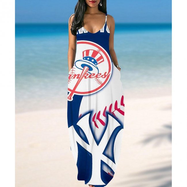 New York Yankees feel Sling Dress