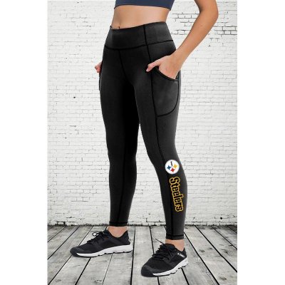 PITTSBURGH STEELERS Women's High Pocket Waist Yoga Pants Slimming Booty Leggings Workout Running Butt Lift Tights