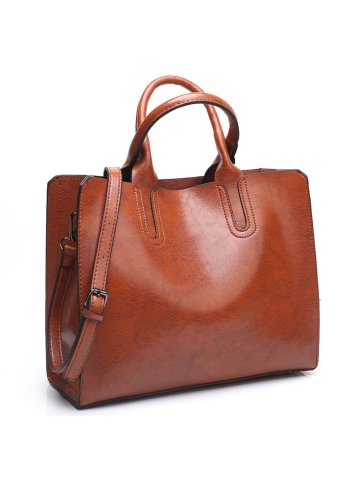 Women's Bags Fashion Pu Leather One-shoulder Messenger Crescent Bag