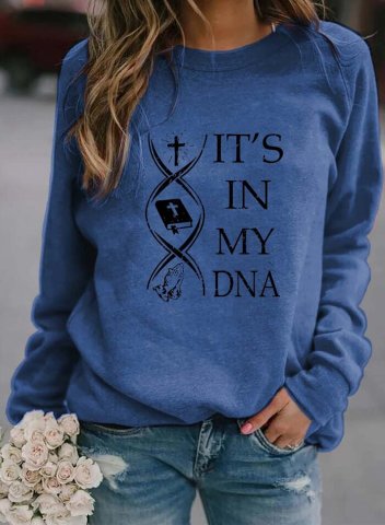 It's In My DNA Christian Cozy Sweatshirt