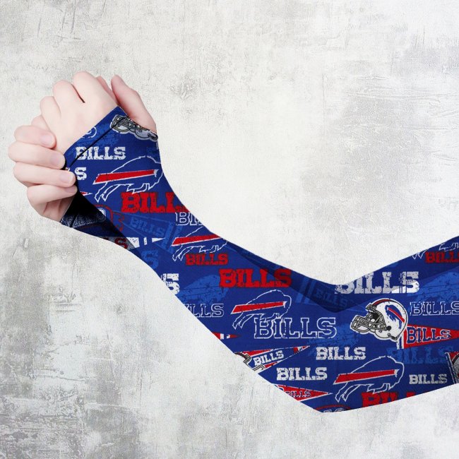 BUFFALO BILLS Cooling Arm Sleeves for Men & Women, UV Protective Tattoo Cover Up