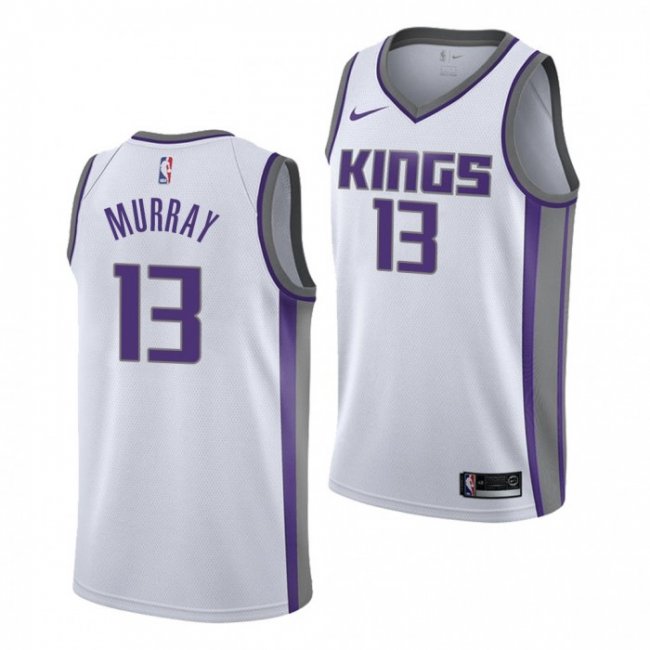 Iowa Hawkeyes 2022 NBA Draft Keegan Murray #13 Kings White Jersey Association Edition