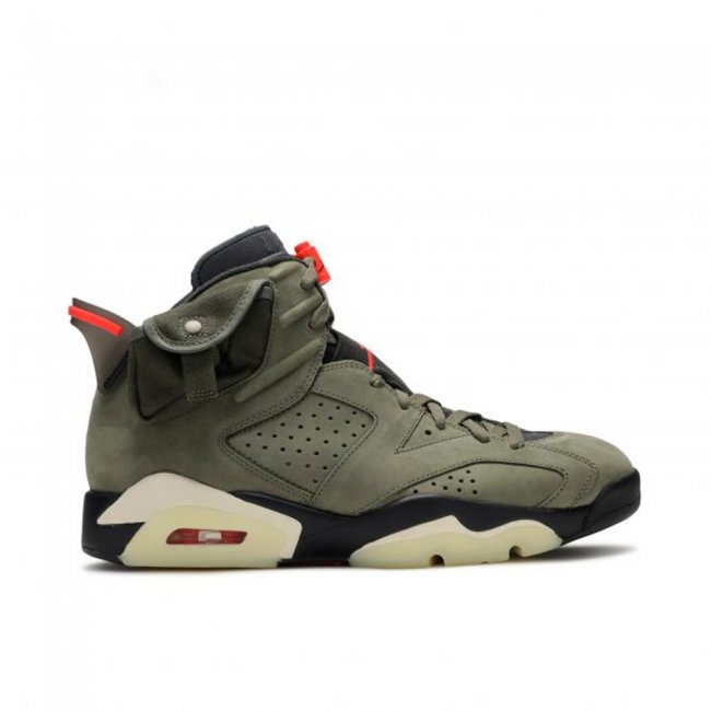 Air Jordan 6 x Travis Scott Medium Olive CN1084-200