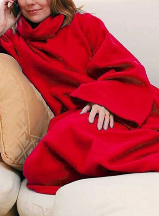 Oversized Wearable Blanket Can Wear Lazy Creative Blanket