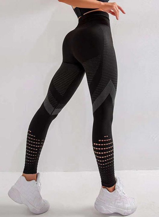 Women's Leggings Slim Solid High Waist Casual Track Pants