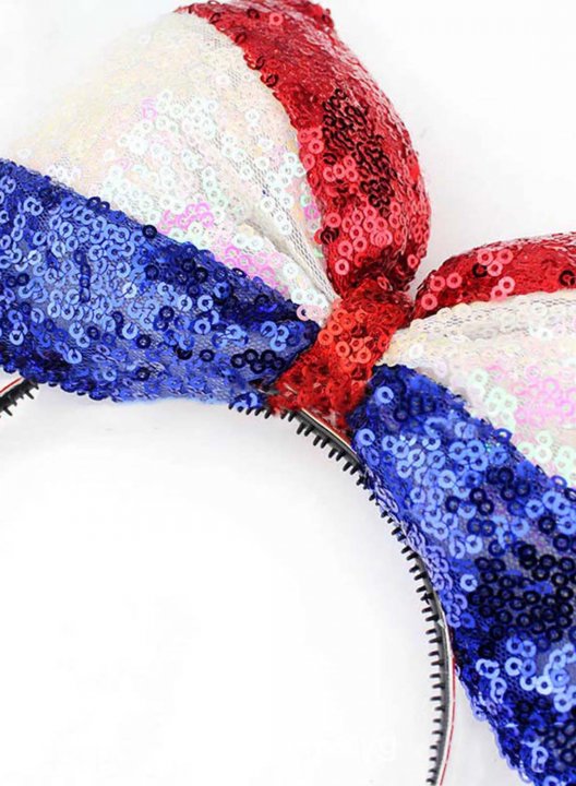 Independence Day Sequins Memorial Headband