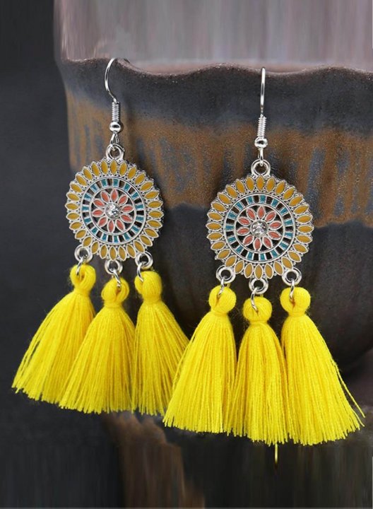 Women's Earrings Tribal Crystal Earrings