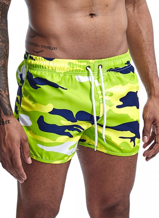 Men's Short Swim Trunks Beach Surf Sports Quick Dry Breathable Board Shorts