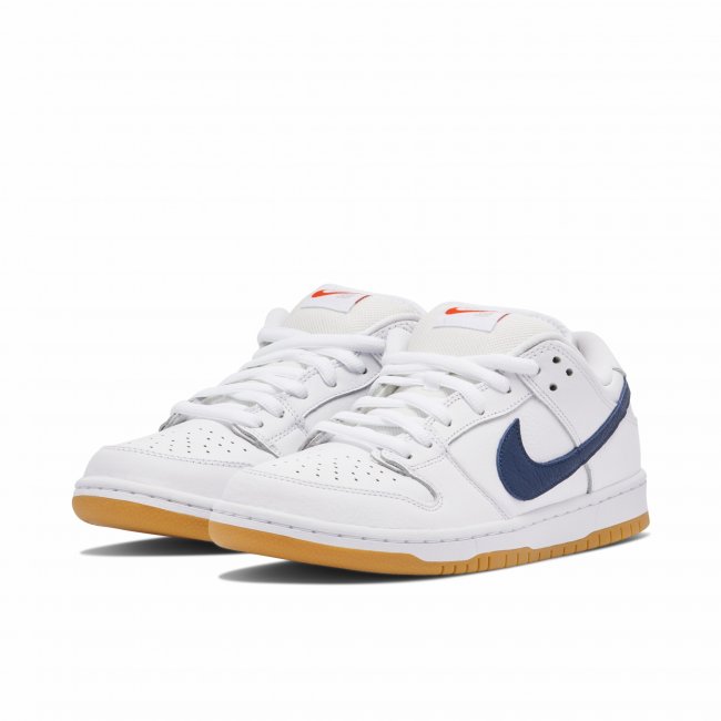 Nike SB Dunk Low Orange Label White Navy CZ2249-100