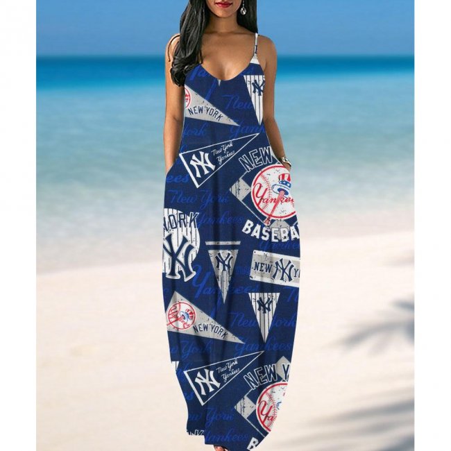 New York Yankees feel Sling Dress