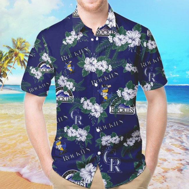 Team Aloha Hawaiian Shirts Flower Summer Shirt For Baseball Lovers