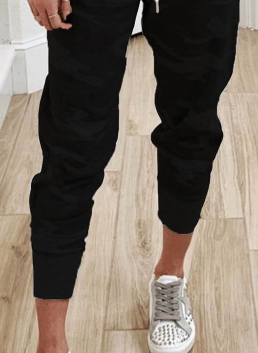 Women's Joggers Drawstring Solid Ankle-length High Waist Slim Casual Joggers