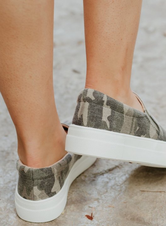 Women's Sneakers Camouflage Casual Canvas Sneakers