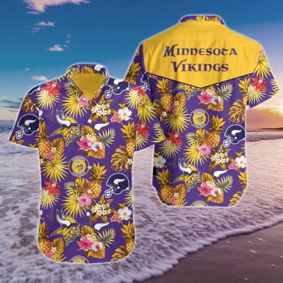 Team Hawaiian Football Team Flower Summer Shirt