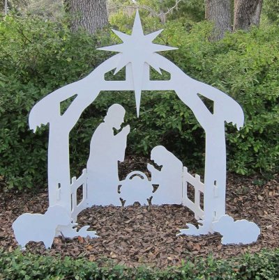 Holy Family Outdoor Nativity Set