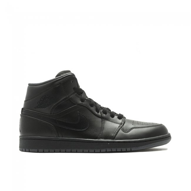 Air Jordan 1 Retro Mid 2016 Black 554724-021