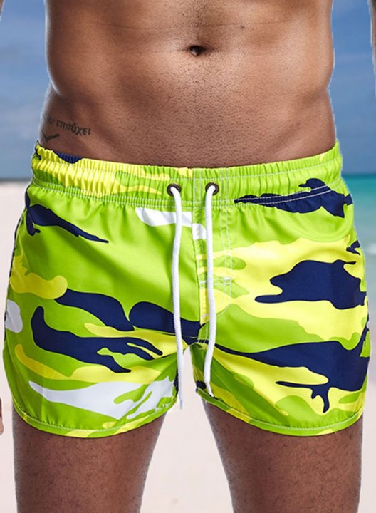 Men's Short Swim Trunks Beach Surf Sports Quick Dry Breathable Board Shorts