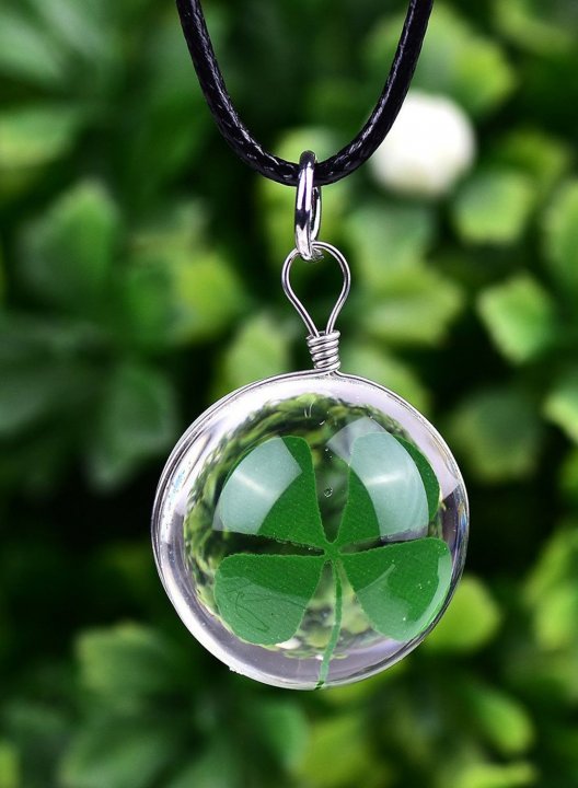 Women's Necklaces Fruits & Plants Glass Necklaces