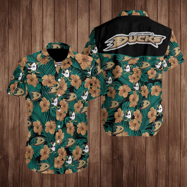 Team Hawaiian Hokey Team Flower Summer Shirt