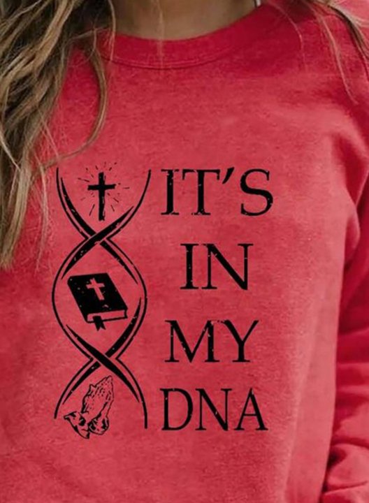 It's In My DNA Christian Cozy Sweatshirt