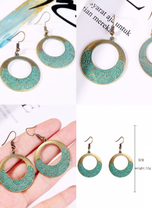 Women's Earrings Solid Daily Basic Earrings