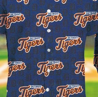 Detroit Tigers Short Sleeve Shirt