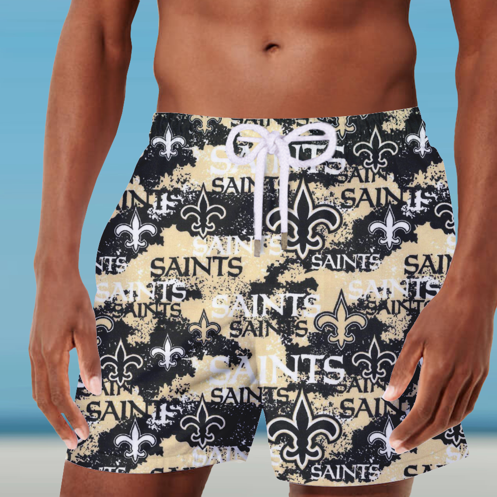New Orleans Saints Men's Drawstring Shorts