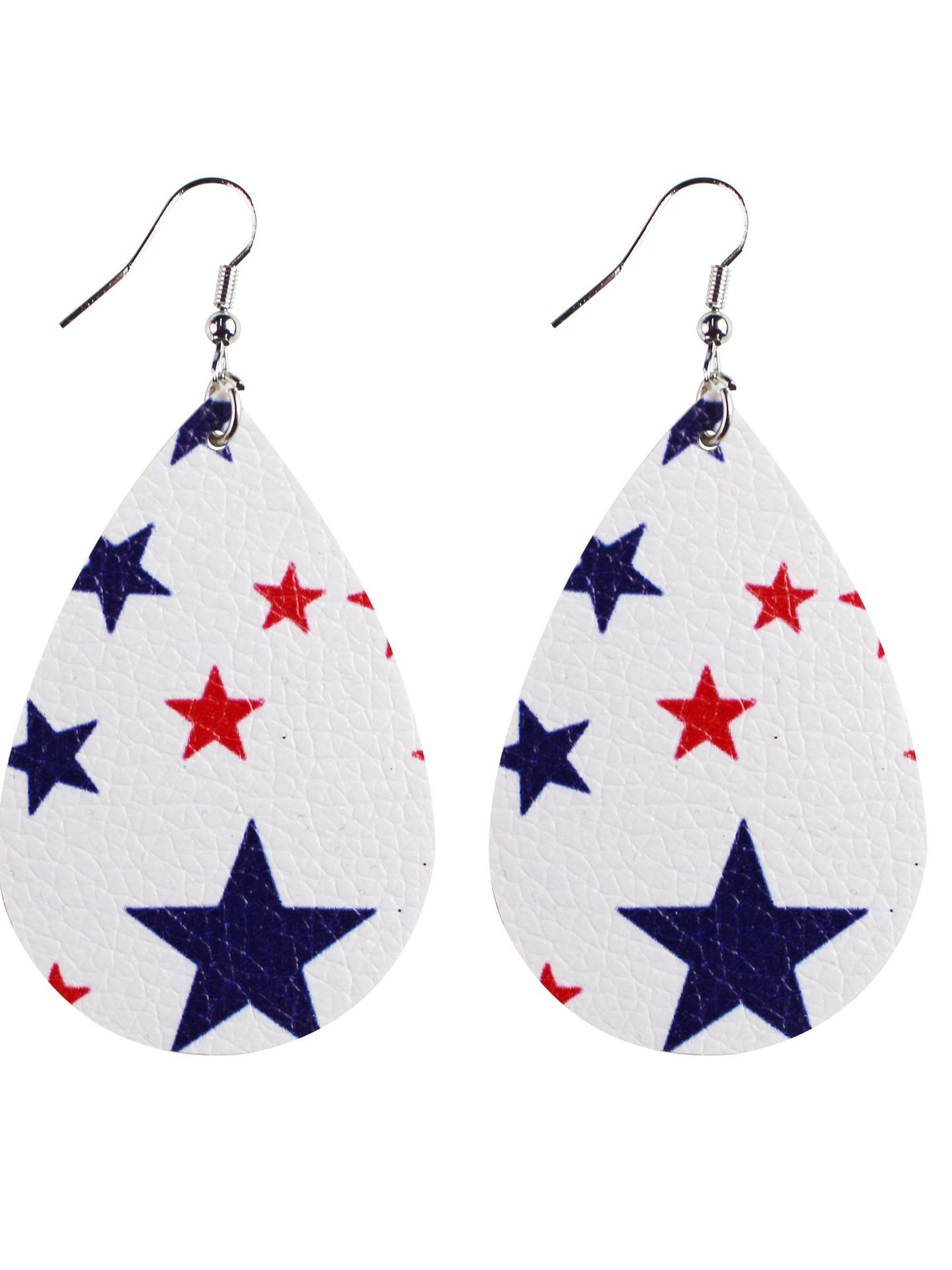 Women's Drop-shaped Independence Day Star Earrings