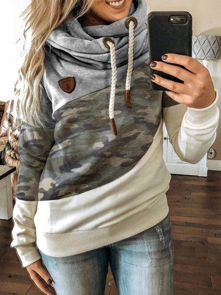 Gray Shift Casual Sweatshirt