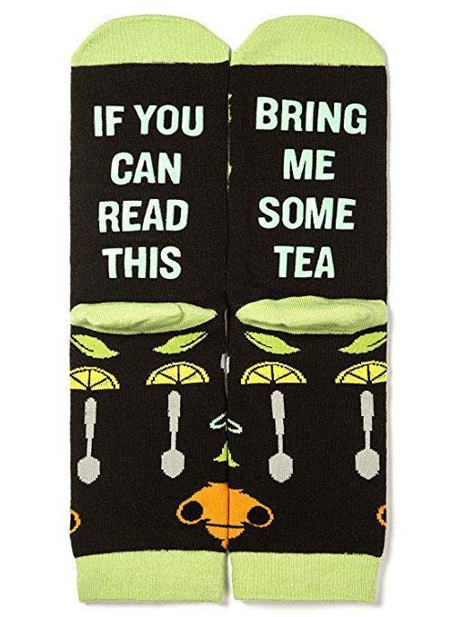 If You Can Read This Bring Me Some Tea Hallmark Socks