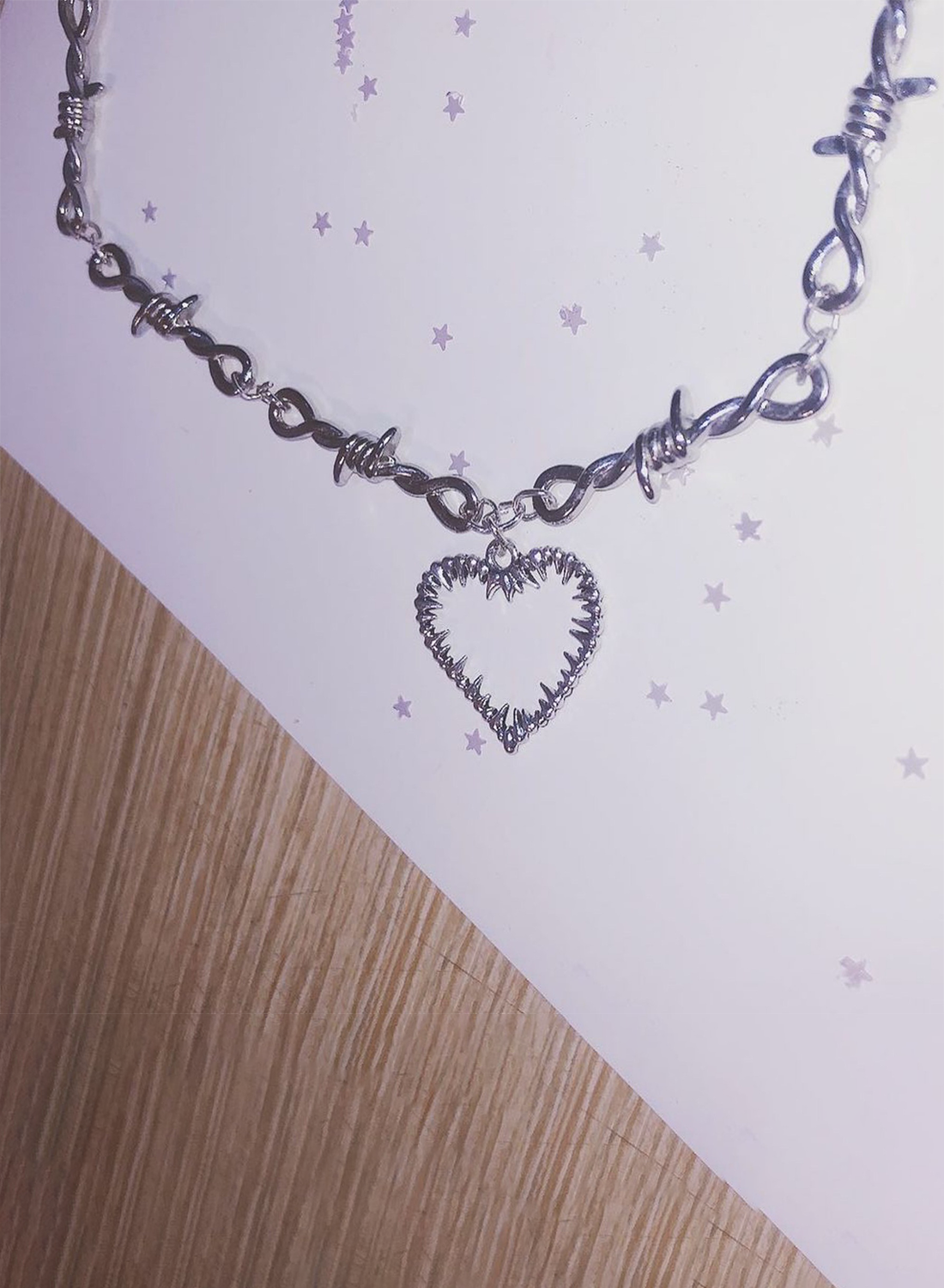 Women's Necklaces Heart-shaped Alloy Stylish Daily Casual Necklace