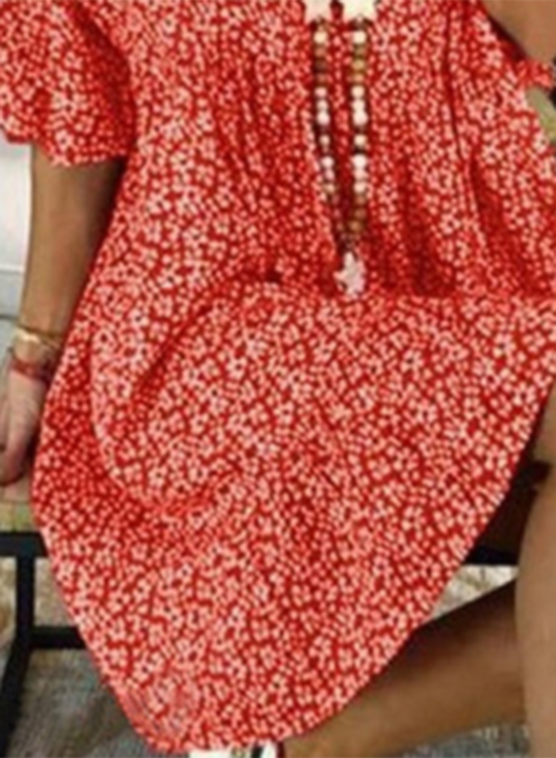 Women's Mini Dresses A-line Floral Short Sleeve V Neck Daily Casual Mini Dress