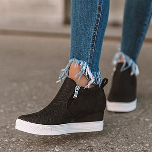 Solespairs Wedge Daily Comfy Sneakers