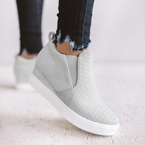 Solespairs Wedge Daily Comfy Sneakers