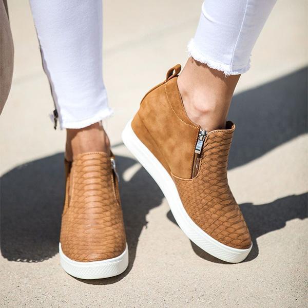 Solespairs Wedge Daily Comfy Sneakers