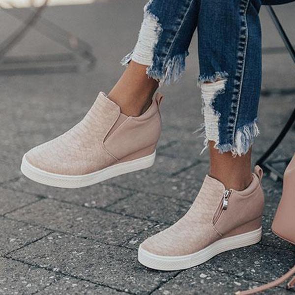 Solespairs Wedge Daily Comfy Sneakers