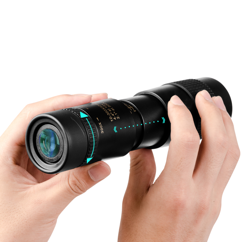 4K 10-300X30mm/10-300X40mm Super Telephoto Zoom Monocular Telescope (New Release)