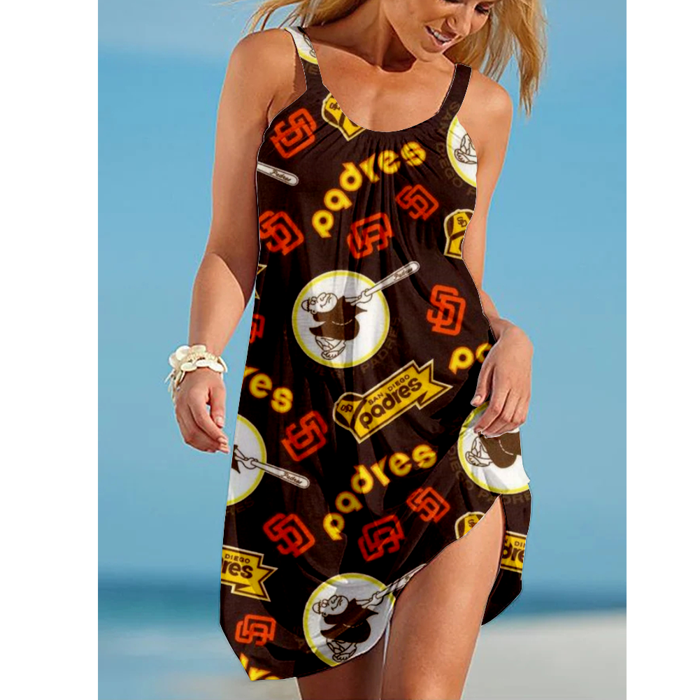 Baltimore Orioles Loose Holiday Beach Dress