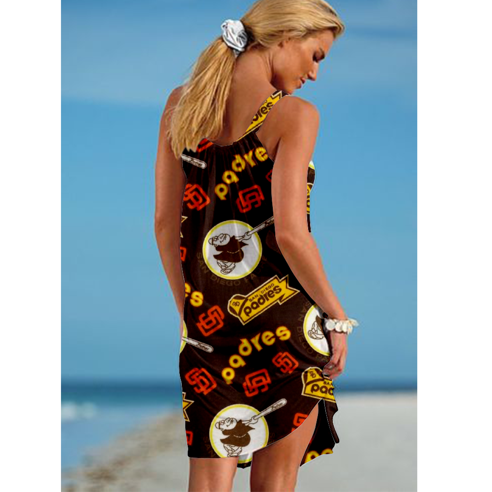 Baltimore Orioles Loose Holiday Beach Dress