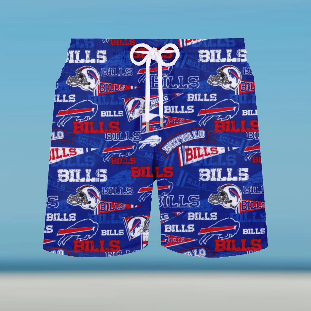 Buffalo Bills Men's Drawstring Shorts